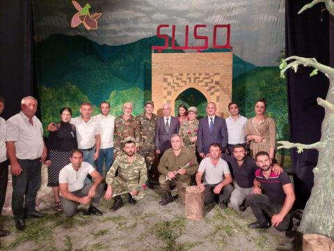 Ağdam Dövlət Dram Teatrı 100-cü teatr mövsümünü “Azad Şuşa” əsəriylə açdı
