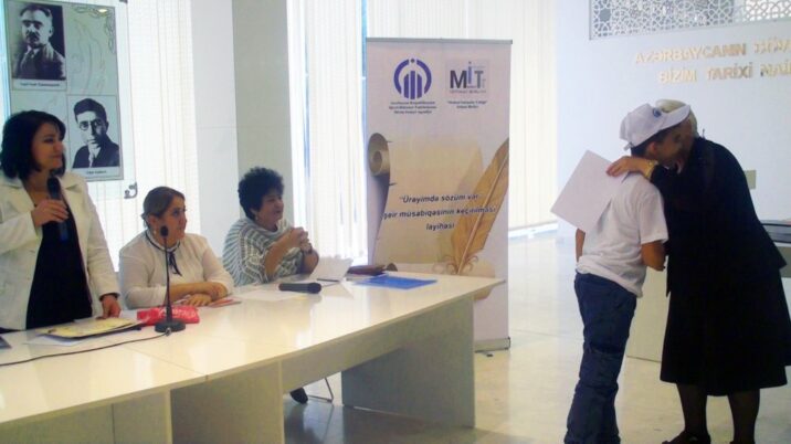 “Mədəni İnkişafın Təbliği” ictimai birliyi “Ürəyimdə sözüm var: şeir qiraəti müsabiqəsi” keçirib