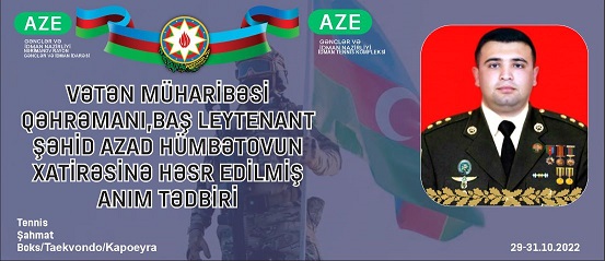 İdman Tennis Kompleksində Vətən Müharibəsi Qəhrəmanının Xatirəsinə Idman Yarışları Keçirilib