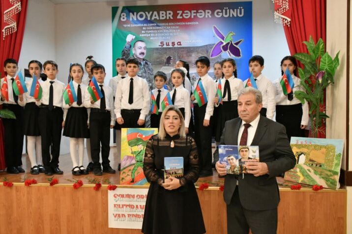 Esmira Günəşin şəhidlərə həsr etdiyi kitablarının təqdimatı keçirildi