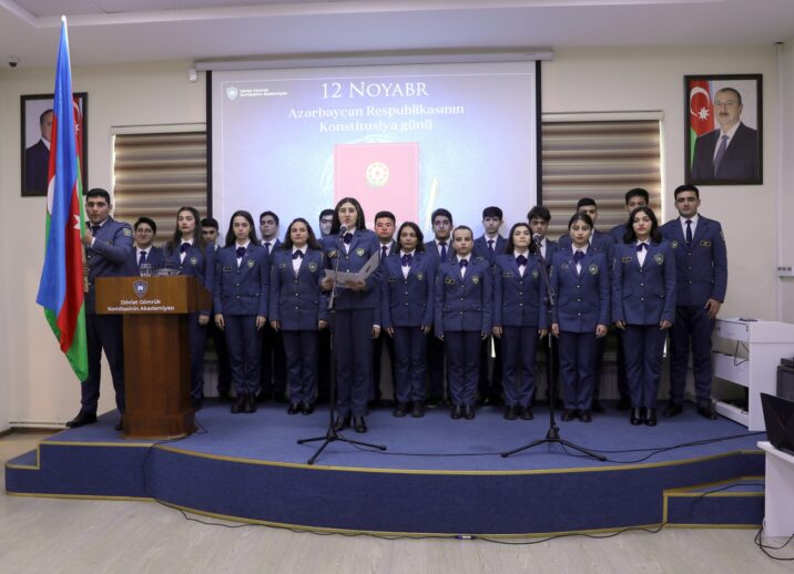 Gömrük Akademiyasında Konstitusiya Gününə həsr edilmiş tədbir keçirilib