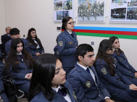Gömrük Akademiyasında Təhsil Tələbə Krediti Fondu ilə görüş keçirilib
