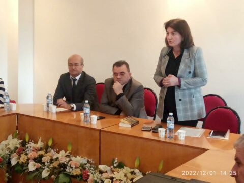 Yunus Oğuzun “Cığır”-ı Pedaqoji Universitetdə…