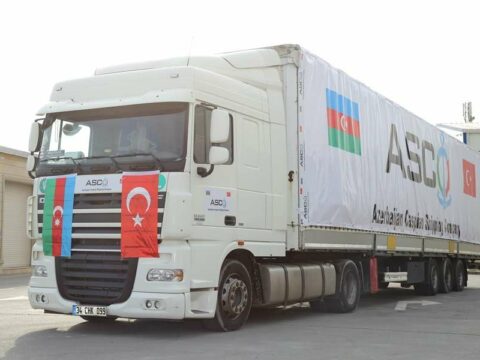 ASCO qardaş Türkiyəyə növbəti dəfə humanitar yardım göndərib