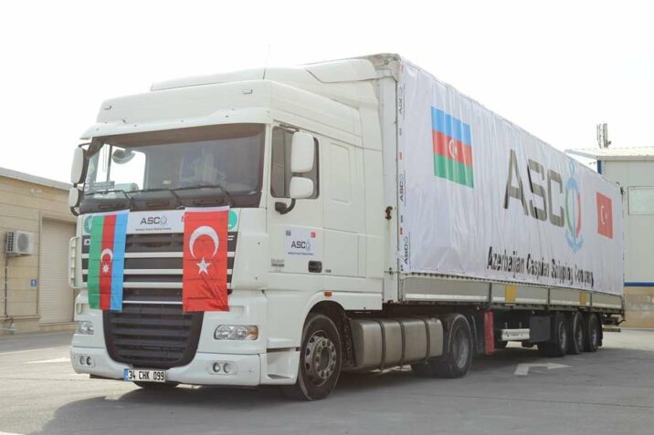 ASCO qardaş Türkiyəyə növbəti dəfə humanitar yardım göndərib