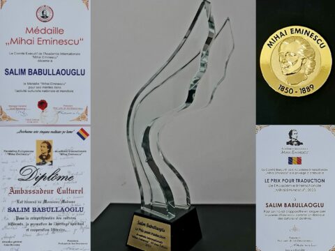 Səlim BABULLAOĞLU daha bir mükafatla təltif edildi