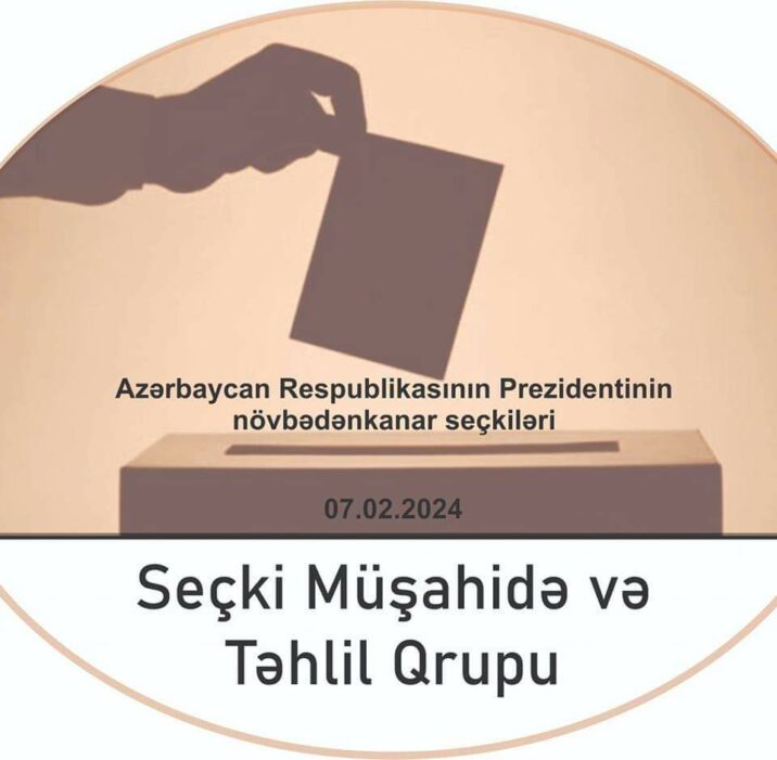 Seçki müşahidə və təhlil qrupu növbədənkənar prezident seçkisinə daiq hesabatınıyayıb