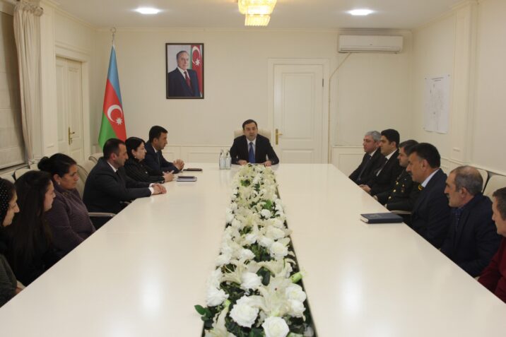 İsmayıllı Rayon İcra Hakimiyyətində Xocalıdan olan məcburi köçkünlərlə görüş keçirilib