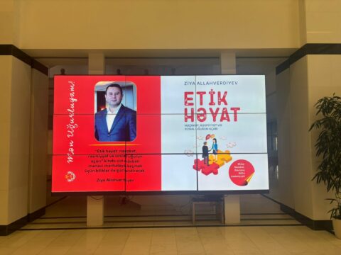 Etik qaydalardan bəhs edən yeni kitabın təqdimat mərasimi keçirilib