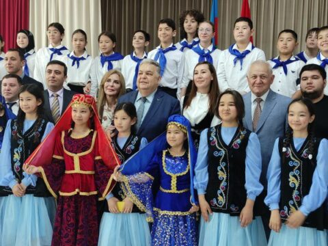 Ulu Öndər Heydər Əliyev Bişkekdə anılıb