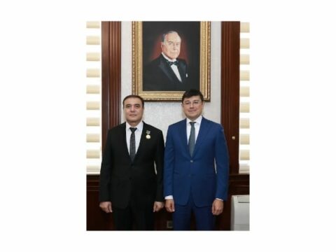 Diaspor rəhbəri Şahin Məmmədova “Heydər Əliyevin 100 illiyi (1923-2023)” yubiley medalı təqdim edilib