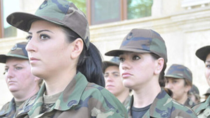 Azərbaycan Ordusunda xidmət edən qadınların sayı