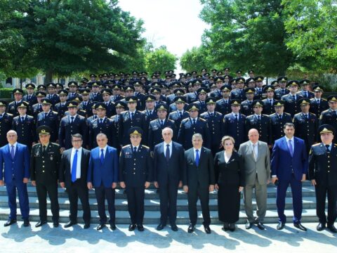 Binəqədidə Polis Günü ilə bağlı tədbir keçirilib