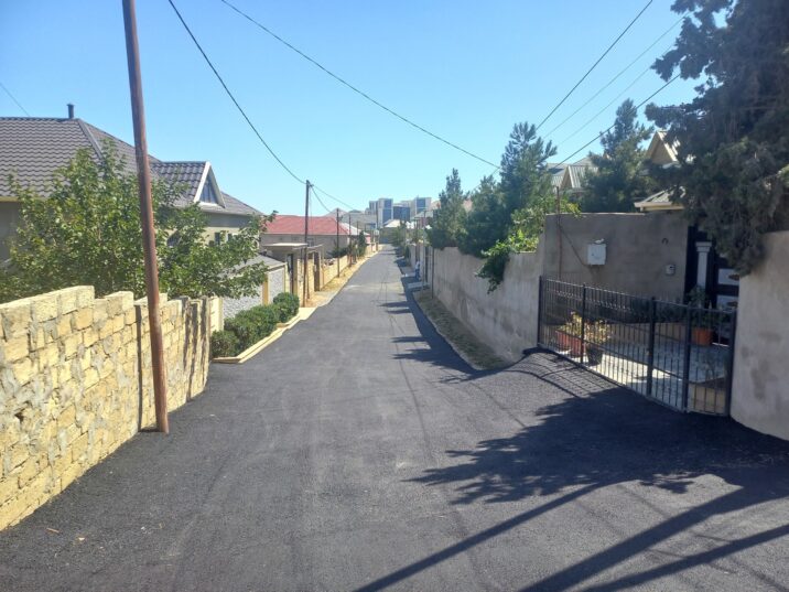 Binəqədi rayonunda abadlıq-quruculuq işləri davam etdirilir