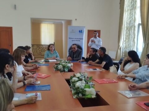 Zaqatala şəhərində “Məişət zorakılığına qarşı birlik” adlı layihə icra edilib