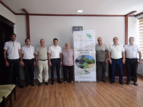 Eko Aləm İctimai Birliyi səhralaşmaya qarşı mübarizə tədbirlərini araşdırır