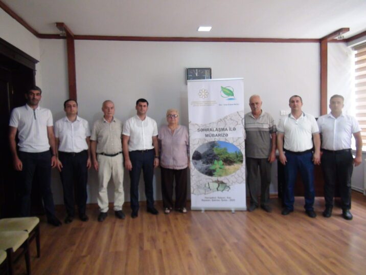 Eko Aləm İctimai Birliyi səhralaşmaya qarşı mübarizə tədbirlərini araşdırır