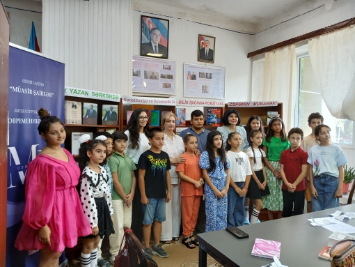 Kitabxanada Bilik Gününə həsr olunmuş ədəbi tədbir keçirildi