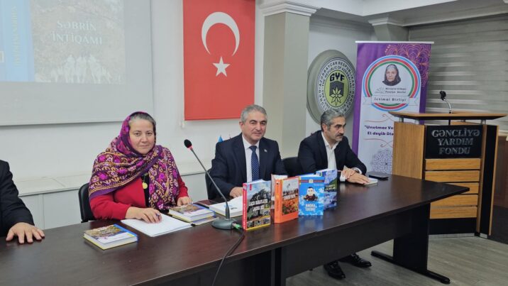 “Səbrin intiqamı” adlı kitabın təqdimatı keçirildi