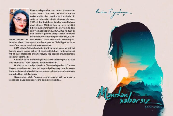 “Məndən xəbərsiz” kitabı barədə Cahangir Muradov yazdı…