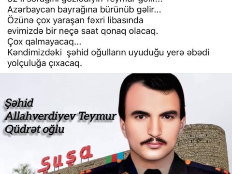 Udulmuş güllə Bəsti HÜSEYN yazdı