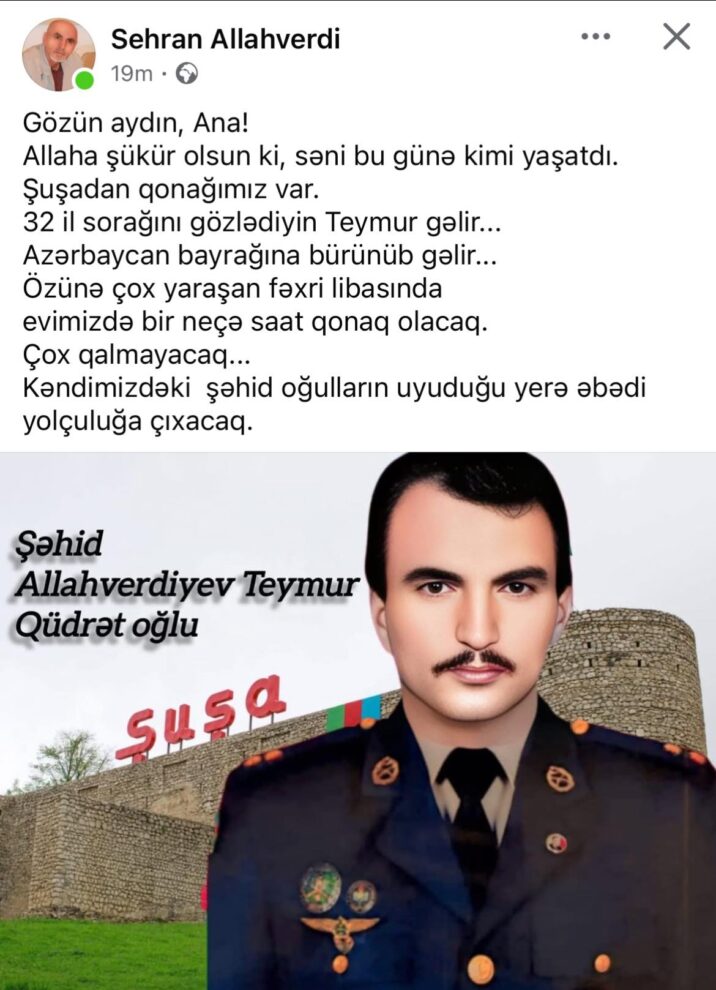 Udulmuş güllə Bəsti HÜSEYN yazdı