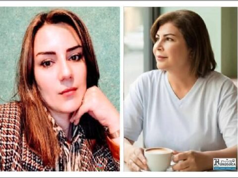 Şəhla Rəvan tanınmışların təqdimatında…