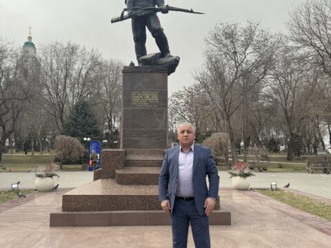 Həştərxanda Azərbaycan sevgisi ilə yaşayan soydaşımızın doğum gündür