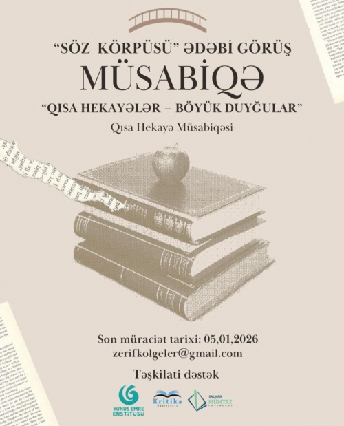 “Qısa Hekayə” müsabiqəsi keçiriləcək…