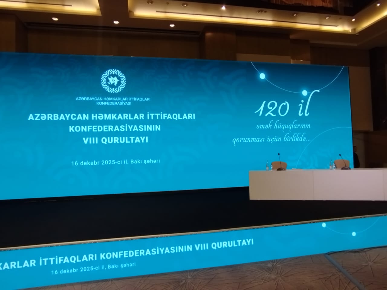 Həmrəylik, qardaşlıq və sosial ədalət platforması: (AHİK-in VIII Qurultayı)