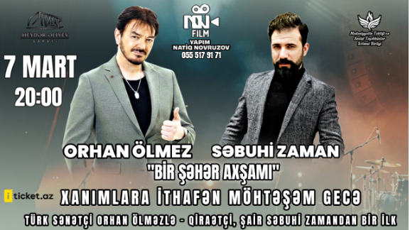 Türkiyənin sevilən ifaçısı Orhan Ölməzlə, şair, qiraətçi Səbuhi Zaman bir araya gəlir