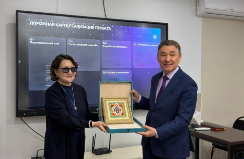 Türk Mədəniyyəti və İrsi Fondunun prezidentinin Astanada görüşləri davam edir