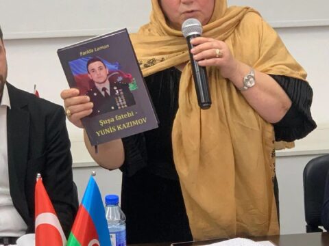 “Şuşa fatehi – Yunis Kazımov” adlı kitabın təqdimatı keçirildi