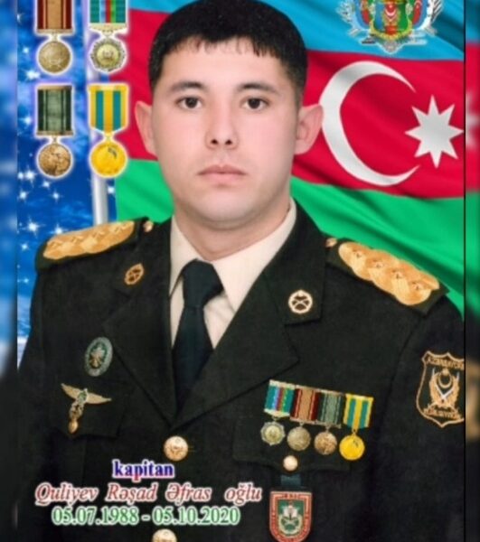 Kapitan Rəşad QULİYEV:- Rəşadətli döyüş yolu və qəhrəmanlıq nümunəsi