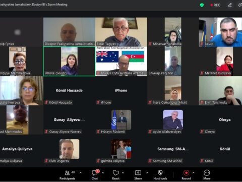 “Ana dilini unutmuruq” layihəsi çərçivəsində dünya azərbaycanlılarının onlayn görüşü keçirilib “Ana dilini unutmuruq” layihəsi çərçivəsində dünya azərbaycanlılarının onlayn görüşü keçirilib
