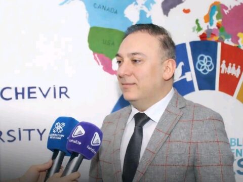 Anar Eminov: “Müasir universitetlərin gələcəyi yaşıl düşüncə, sağlam həyat tərzi və sosial məsuliyyət fəlsəfəsi üzərində formalaşır” Anar Eminov: “Müasir universitetlərin gələcəyi yaşıl düşüncə, sağlam həyat tərzi və sosial məsuliyyət fəlsəfəsi üzərində formalaşır”