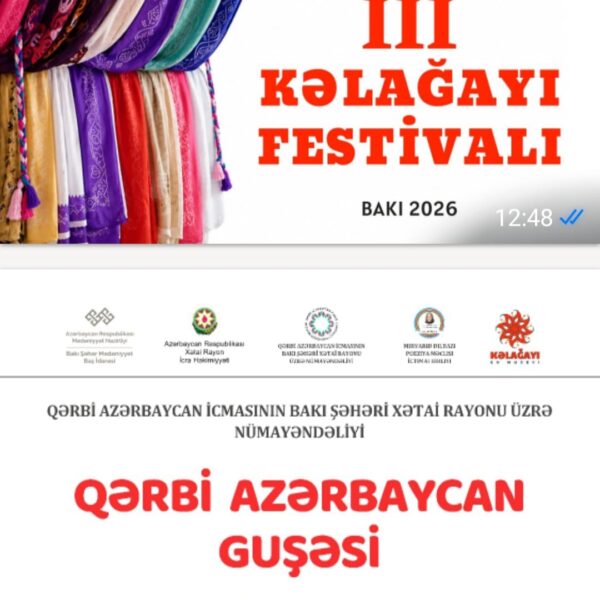 Bakıda ənənəvi III Kəlağayı Festivalı keçiriləcək Bakıda ənənəvi III Kəlağayı Festivalı keçiriləcək