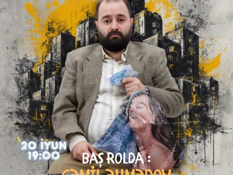 YENİ TAMAŞA HAZIRLANIR !!! Aktyor, bloger Cəmil Əhmədov teat səhnəsində