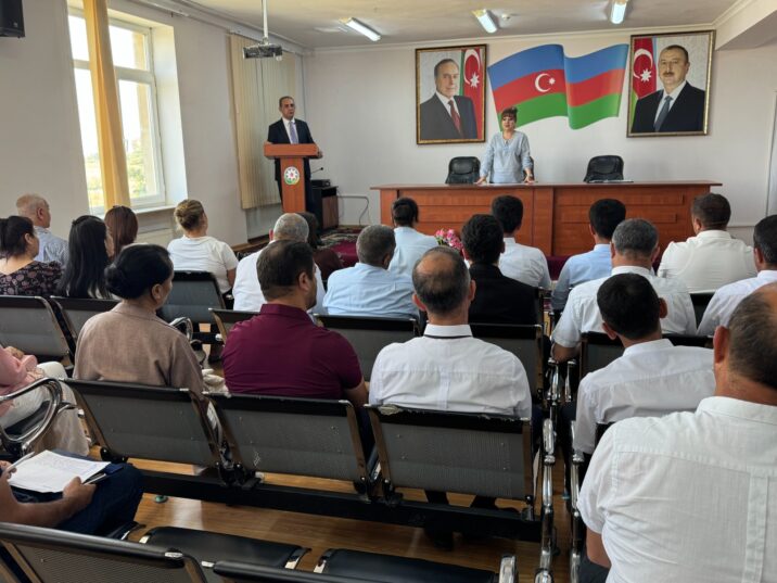 Regionlarda milli ailə institutunun qorunmasna dair növbəti tədbir Laçın rayonunda keçirildi