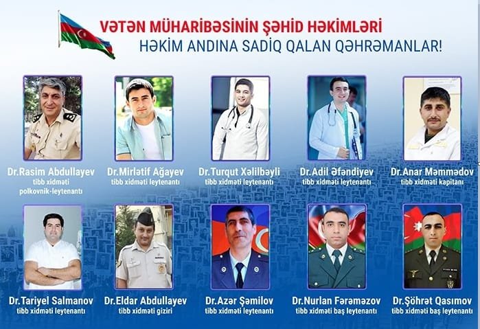 MDU rəhbərliyinin təşəbbüsü ilə Vətən Müharibəsinin Şəhid Həkimlərinin xatirəsinə həsr olunmuş anım tədbiri keçirildi