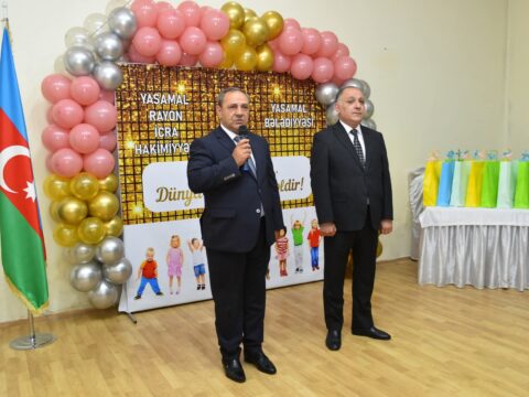 Yasamal bələdiyyəsində  xüsusi qayğıya ehtiyacı olan uşaqlar üçün tədbir keçirildi