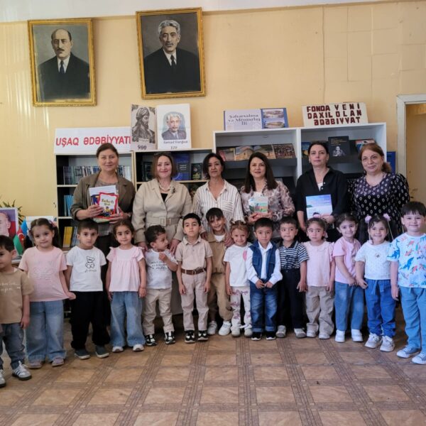Mətanət Ulu Şirvanlı Göyərçin balalarla görüşdü