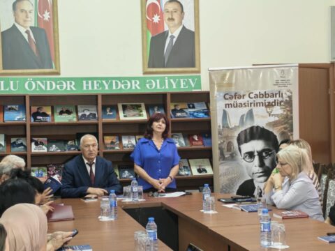 Bakıda Cəfər Cabbarlının bədii irsinin təbliği məqsədi ilə 2 yeni kitabın təqdimatı keçirilib