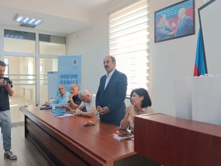 “Dənizçi şəhid ailələri ilə iş” layihəsi çərçivəsində növbəti tədbir keçirilib
