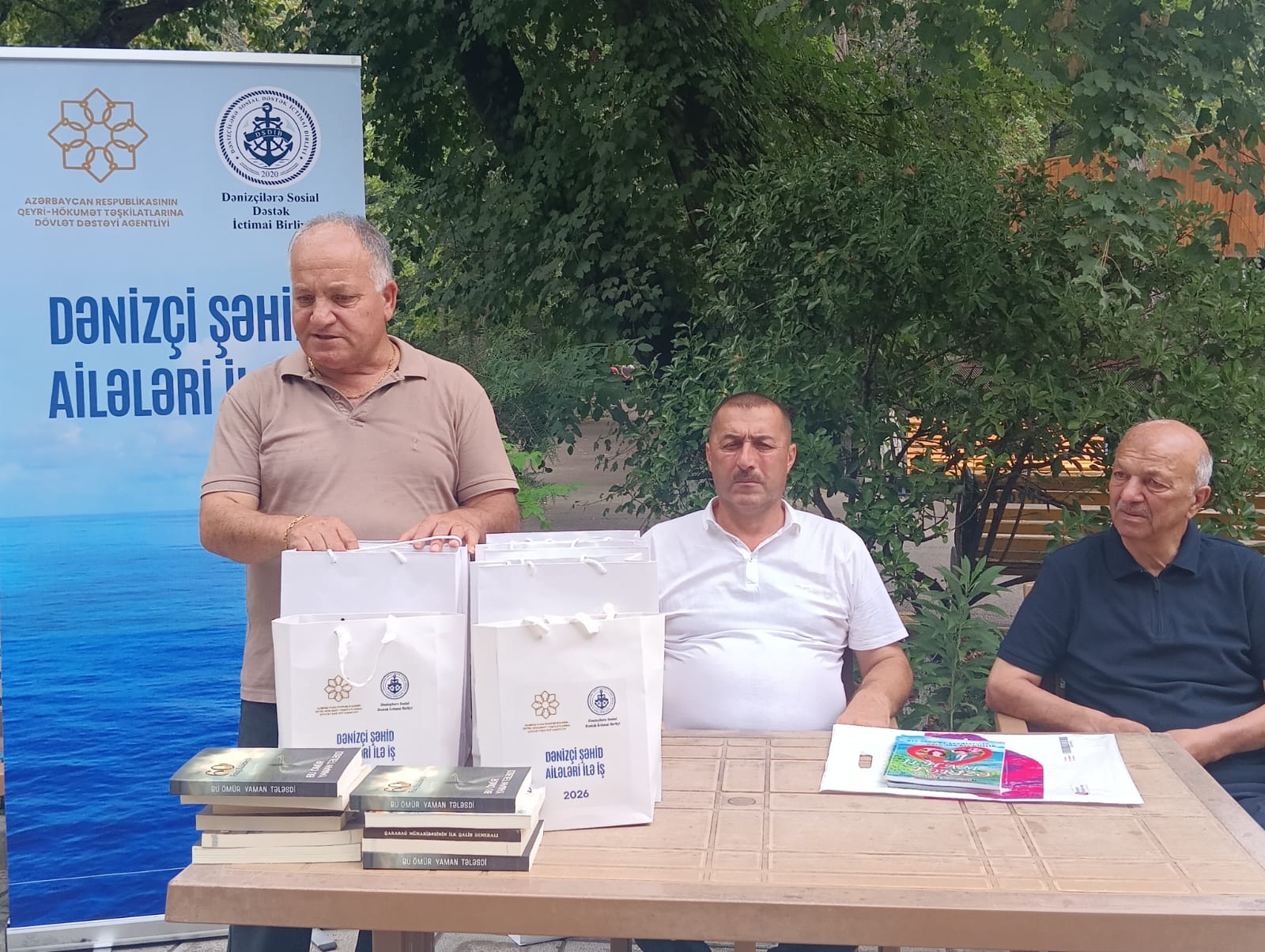 Dənizçilərə Sosial Dəstək İctimai Birliyi "Dənizçi şəhid ailələri ilə iş"i “Dənizçi” istirahət mərkəzində