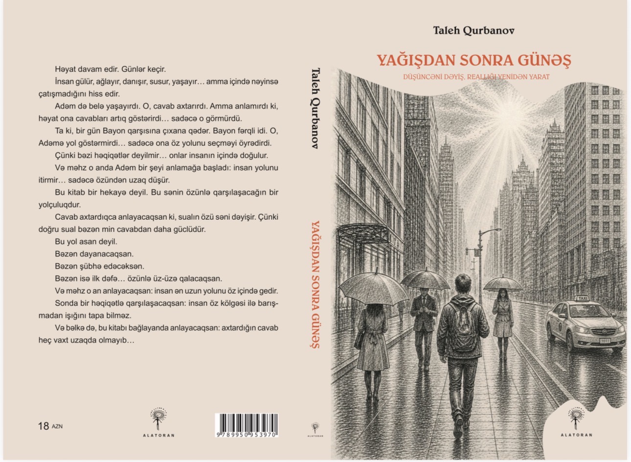 “Yağışdan Sonra Günəş” 16 yaşına çatmış övladınıza verə biləcəyiniz ən dəyərli hədiyyələrdən biridir.