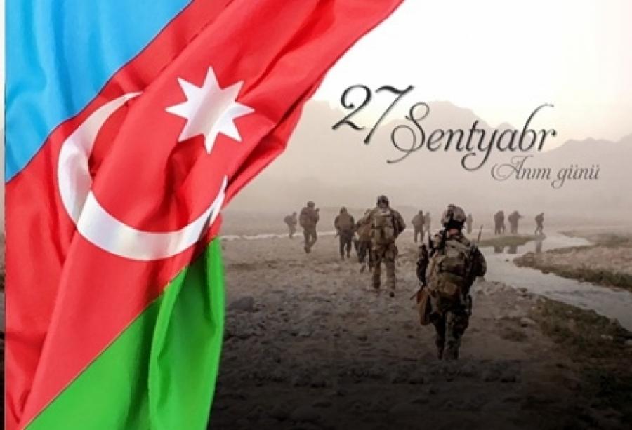 27 sentyabr: Xalqın yaddaşına yazılan gün- Gülnarə Allahverdiyeva yazır 27 sentyabr: Xalqın yaddaşına yazılan gün- Gülnarə Allahverdiyeva yazır