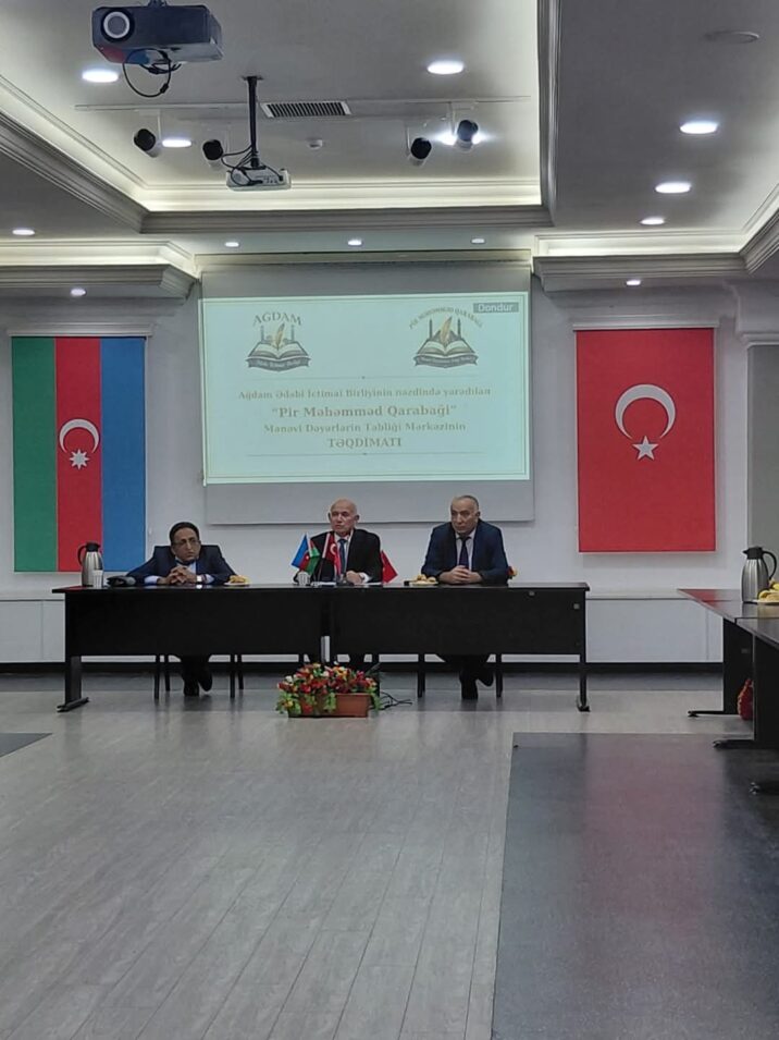 “Pir Məhəmməd Qarabaği” Mənəvi Dəyərlərin TəbliğiMərkəzinin təqdimatı keçirilib