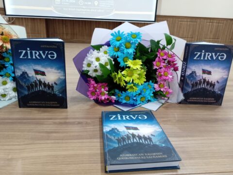 “Zirvə” antologiyasının təqdimat mərasimi keçirilib – NAXÇIVANDA